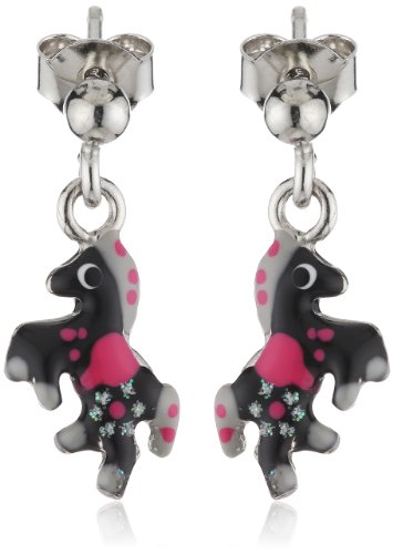 Scout – 262094100 – Boucles d’Oreilles Enfant – Argent 925/1000 – Email
