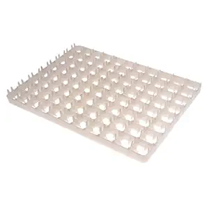 TM&W Hatcher Accessories 88-Chicken Eggs Setter Tray for Duck Automatic Incubator (White)