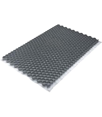 Grindrooster geo grid 5m² 10m² 16 20 24 30 40m² Grindrooster Oprit Looppad Geo-celroosters Honingraat Grondrooster 5cm 10cm Hoog, Oprit Tuinpad Helling Erwtengrindrooster Bestrating Stabilisator(H 10C