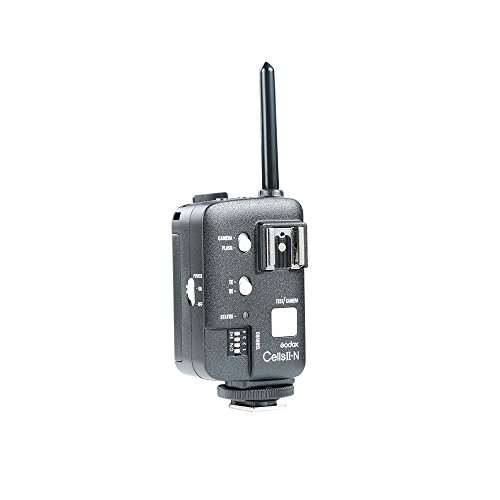 Godox Cells II-N Studio Flash D  clencheur Emetteur   R  cepteur Tout-en-Un Sans Fil i-TTL pour Nikon DSLR S  rie et Witstro V860 etc 