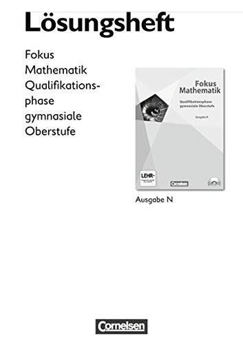 Pdf Download Fokus Mathematik Gymnasiale Oberstufe - 