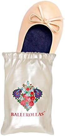 Foldable Ballet Flats Ballerollas-Afterparty-Wechselschuhe Shoes, beige, Size 37 / 38