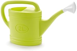 ACAN Tradineur - Regadera de plástico 2 litros, 40 x 10,5 x 27,5 cm, Recipiente para regar Las Plantas, Cultivos, jardinería, Color Aleatorio