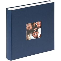Walther, Fun, Álbum De Fotos, FA-208-L, 30x30 cm, 100 Páginas Blancas, Azul