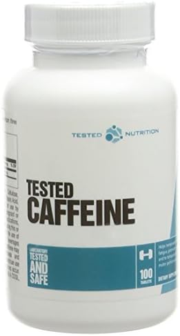 Tested Nutrition 200mg Caffeine 100 Tablets