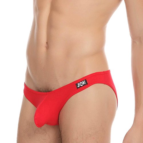 Preisvergleich Produktbild Unterhose Männer Unterwäsche RonamickMänner Sexy Unterwäsche Boxershorts Shorts Ausbuchtung Pouch Weiche Unterhose (XL, Rot)