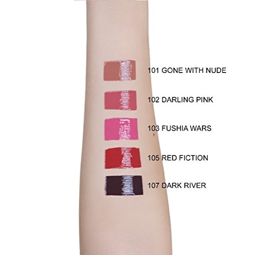 L’Oreal Paris Lippenstift Infaillible Lip Paint Lacquer – 103 Fuchsia Wars – Lippen-Make-up - 4
