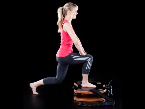 skandika Home Vibration Plate 300, robuste Heim Vibrationsplatte in Holzoptik mit leistungsstarkem DireDirectDrive-Antriebssystem und kraftvollen 3D Vibrationen, braun/schwarz - 7