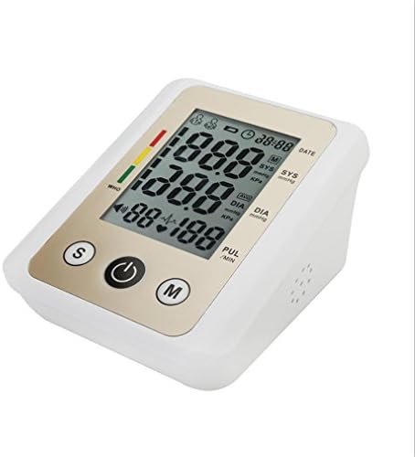 LL-Wrist Blood Pressure Monitor Fully Automatic Measure Blood Pressure and Pulse for Home Travel, 2 User Mode ( 2 x 99 Memory ), Large LCD Display