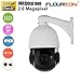 Price comparison product image FLOUREON 1080P PTZ Dome IP Camera ONVIF 18X Zoom 2.0 MP CCTV Outdoor Security Camera Auto Focus, Night Vision, 3D Positioning, Motion Detection, Wired Connection (BT-54F)