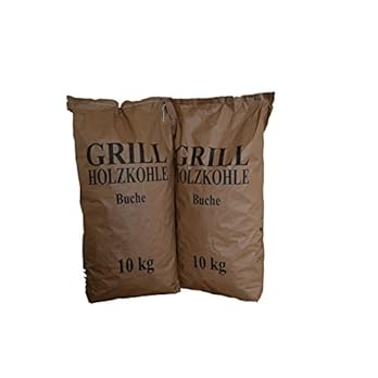 20 Kg Grillholzkohle Holzkohle Buche