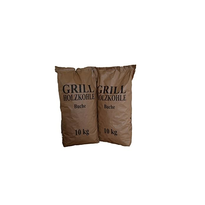 20 Kg Grillholzkohle Holzkohle Buche