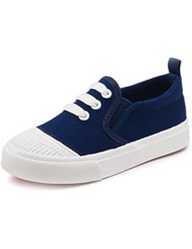 Unisex-Kinder Sneaker Schuhe Jungen Mädchen Canvas