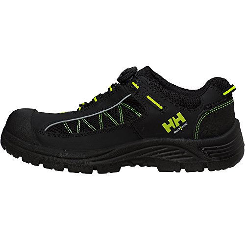 Sicherheitsschuhe Bass Alna (Oslo) Mesh Boa Helly Hansen, ox78211-BLK/YEL-42