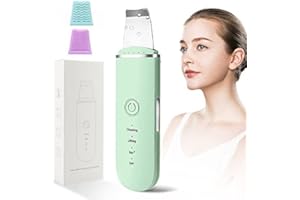 BelonLink Skin Scrubber, Limpiador Facial Ultrasónico, Peeling Facial con 4 Modos, USB Recargable, Exfoliación Facial Limpiador dePoros,para Limpieza Facial y Cuidado Facial