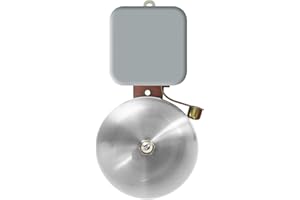 PRENDELUZ Timbre industrial 20W, 98dB, ideal para alertas de seguridad y avisos en entornos ruidosos.