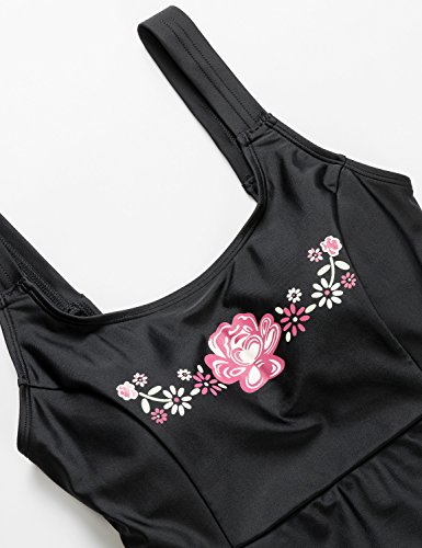 Delimira Damen Einteiler Schwimmanzug – Schlankheit mit Röckchen - 5
