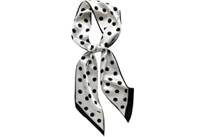 GIMIRO sidenscarf i satin 148 x 13,5 cm med dubbla lager och fåll för kavaj, kappa, klänning