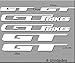 Produktbild PEGATINAS GT BIKES R70 STICKERS AUFKLEBER CYCLE MTB FREERIDE DECALS AUTOCOLLANTS ADESIVI BLANCO