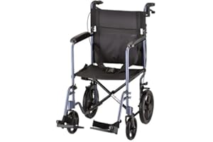 Drive DeVilbiss Healthcare TraveLite Lightweight Aluminium Transport Chair in a Bag