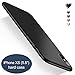 Produktbild BingTC Hülle für iPhone XS/iPhone X, Ultra Dünn Matt Hülle,Anti-Kratz Schutzhülle, Federleicht Hülle Bumper Cover Schutztasche Schale Case Handyhülle für iPhone XS/X (5,8 Zoll-Schwarz)