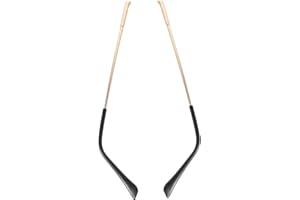 Gatuida 1 Paio Aste sostituzione occhiali gambe in metallo per occhiali tempio degli occhiali da sole stanghette sostitutive per occhiali gambe di ricambio per occhiali per occhiali templi