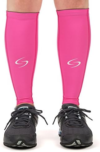 Starwood Sports Calf Compression Sleeves - Compression Leg Sleeves (1 Pair) / Calf Guards for Running, Cycling, Basketball & CrossFit – Premium Compression Support Stockings for Women and Men