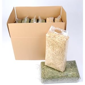 Das Probepaket vom Heukönig 3 Heu, 2 Stroh und 2 Holz Einstreu