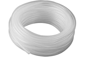 HUGBERT Silikonschlauch, Schläuche in 50 Größen, Meterware, Lebensmittelqualität, hochtemperaturbeständig, Größe: 12x14 mm