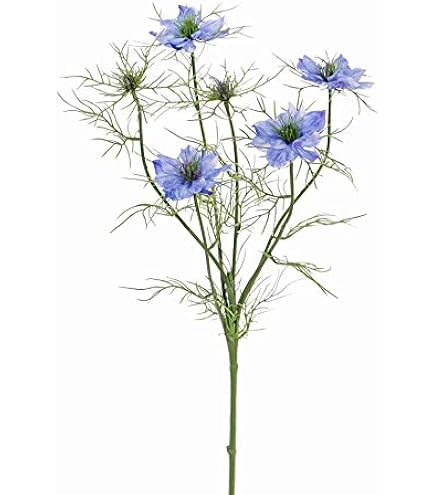 Ramo di cardo artificiale piccolo 68 cm blu – Italia