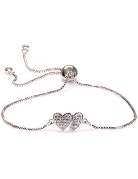 QueenDer Fashion Temperament Armband Set Auger Mutual Affinity Armband Lap Top Zubehör Einstellbar