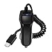 Produktbild omufipw Kfz-Ladegerät Micro-USB Typ C iPhone Kabel Schnellladegerät USB Port Ladegerät, Schwarz, Für iPhone
