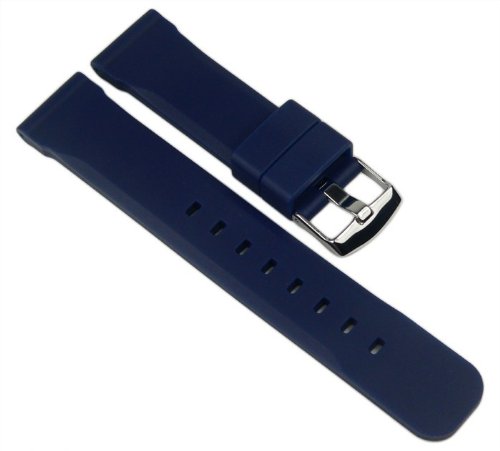 Minott Ersatzband Uhrenarmband Silikon Band Dunkelblau 22mm Eich-551/22MM Minott Ersatzband Uhrenarmband Silikon Band Dunkelblau 22mm Eich-551/22MM