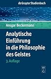 Image de Analytische Einführung in die Philosophie des Geistes (De Gruyter Studienbuch)