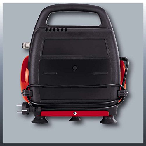 Einhell Kompressor TC-AC 190/6/8 OF (1100 W, 6 L, Ansaugleistung 185 l / min, 8 bar, ölfrei, ergonomische Bauform, Standfüße) - 4