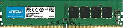 Crucial 16Go DDR4 2400 MT/s (PC4-19200) DR x8 DIMM 288-Pin - CT16G4DFD824A