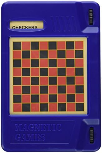 Pressman Toys 2261-06 6-in-1 Travel Magnetic Games, Multi-Colored, 5 Inches