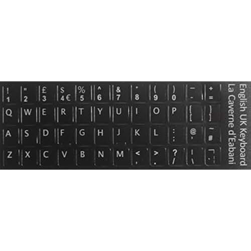 Amazon.co.uk adhesive keyboard letters