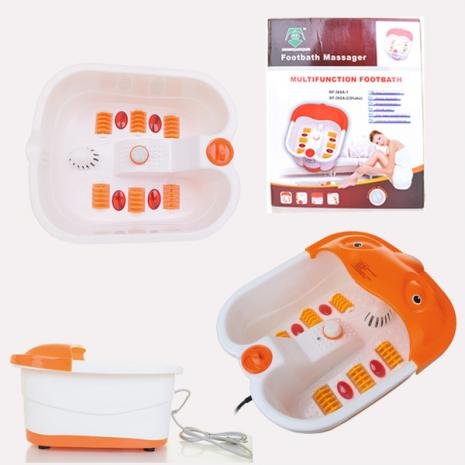 Shag Foot Bath Massager Spa with Heat Vibration Leg Massager