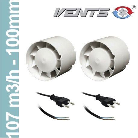 Preisvergleich Produktbild Pack intracteur + Abzieher – 2 x 107 M3 / H