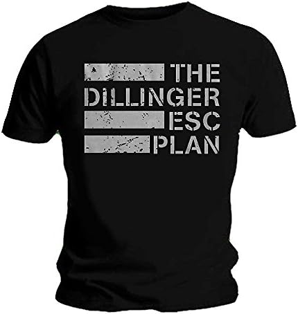 Dillinger Escape Plan Official T Shirt The White Flag Logo M