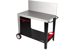 SOMAGIC Desserte Métal sur Chariot pour Plancha