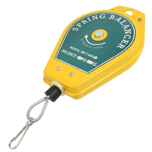 sourcingmap® Federzug Gelbes Metall Gehäuse Hänge Gewicht Stabilisator 0.6-1.2Kg