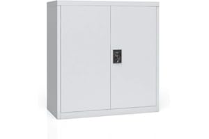 Serina Dynamic24 - Armadietto portautensili Universale in Acciaio, con 2 Ripiani