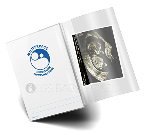 3-teilige Mutterpasshülle transparent stabile Schutzhülle