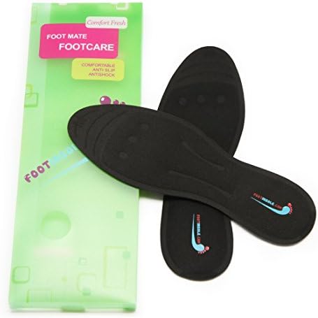 footinsole Best Foot Relief Glycerine Filled Liquid Insoles for Foot Arch Support, Foot Massage and All Day Long Comfort - Ideal Insoles for Work, Walking and Running (M (6.5 UK Women's))