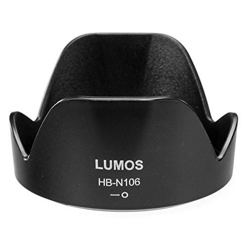 Lumos Protect Kit d accessoires pour Nikon Objectif AF P DX Nikkor 18   55  mm f 3 5   5 6  G VR Pare-soleil    ba  onnette Lumos HB de N106    Lumos slim Filtre UV 55  mm   Bouchon d objectif 55  mm