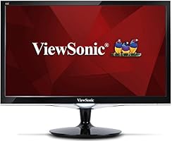 Viewsonic VX2252MH 54,6 cm (22 Zoll) Monitor (Full-HD, 2 ms, HDMI, Lautsprecher) Schwarz