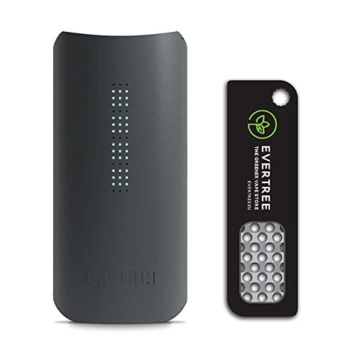 Davinci IQ Vaporizer - Gun Metal Colour + Evertree Grinder Card