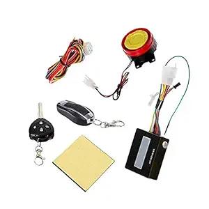 GOLSM GOAL1 Bike Alarm Universal Security System Button Remote Key Anti-Theft Alarm Kit for Yamaha FZ-S